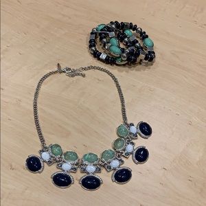 New York & Company necklace and bracelets bundle